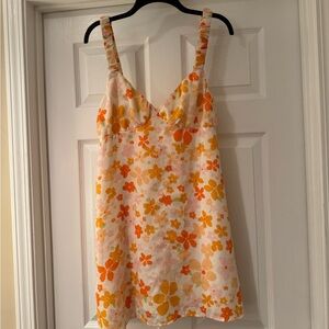 Mini Floral Dress‎